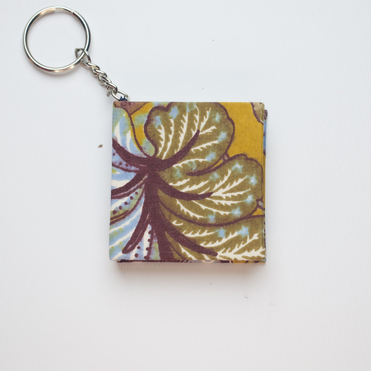 Yellow Leaf keychain diary product view