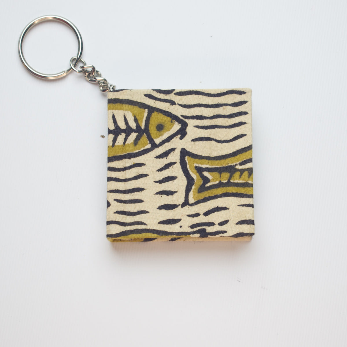 Off-white Fish keychain diary product view