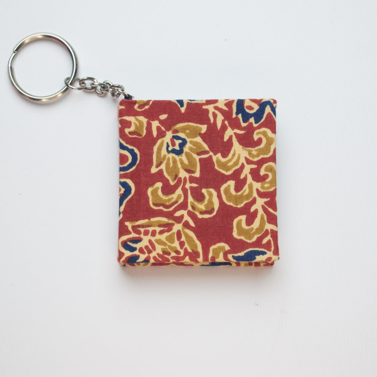 Red Floral keychain diary product view