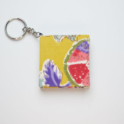 Yellow Fruit keychain diary product view