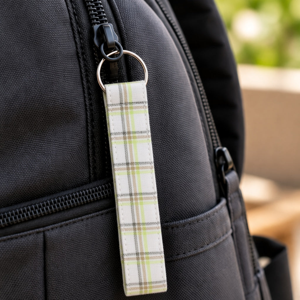 Green Check keyring product view