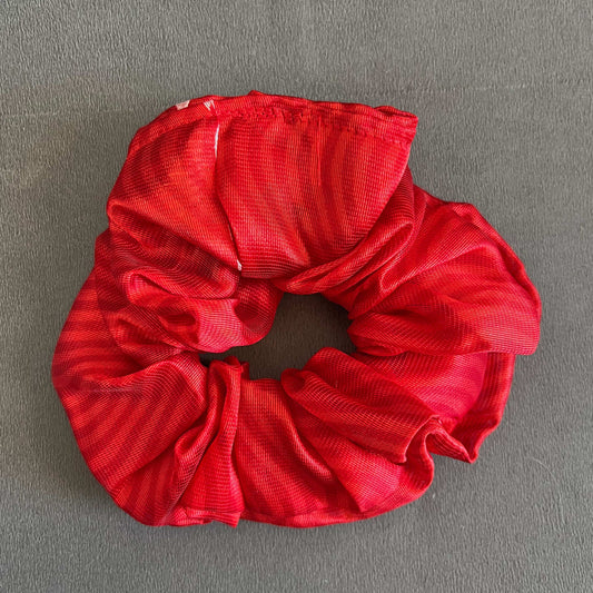 Bright red with a slight sheen, offering a pop of color with a classic touch