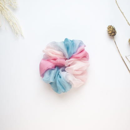 Pink Tie scrunchie product view