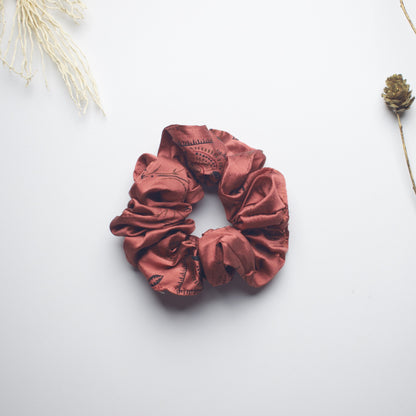 Brown Ethnic scrunchie product view