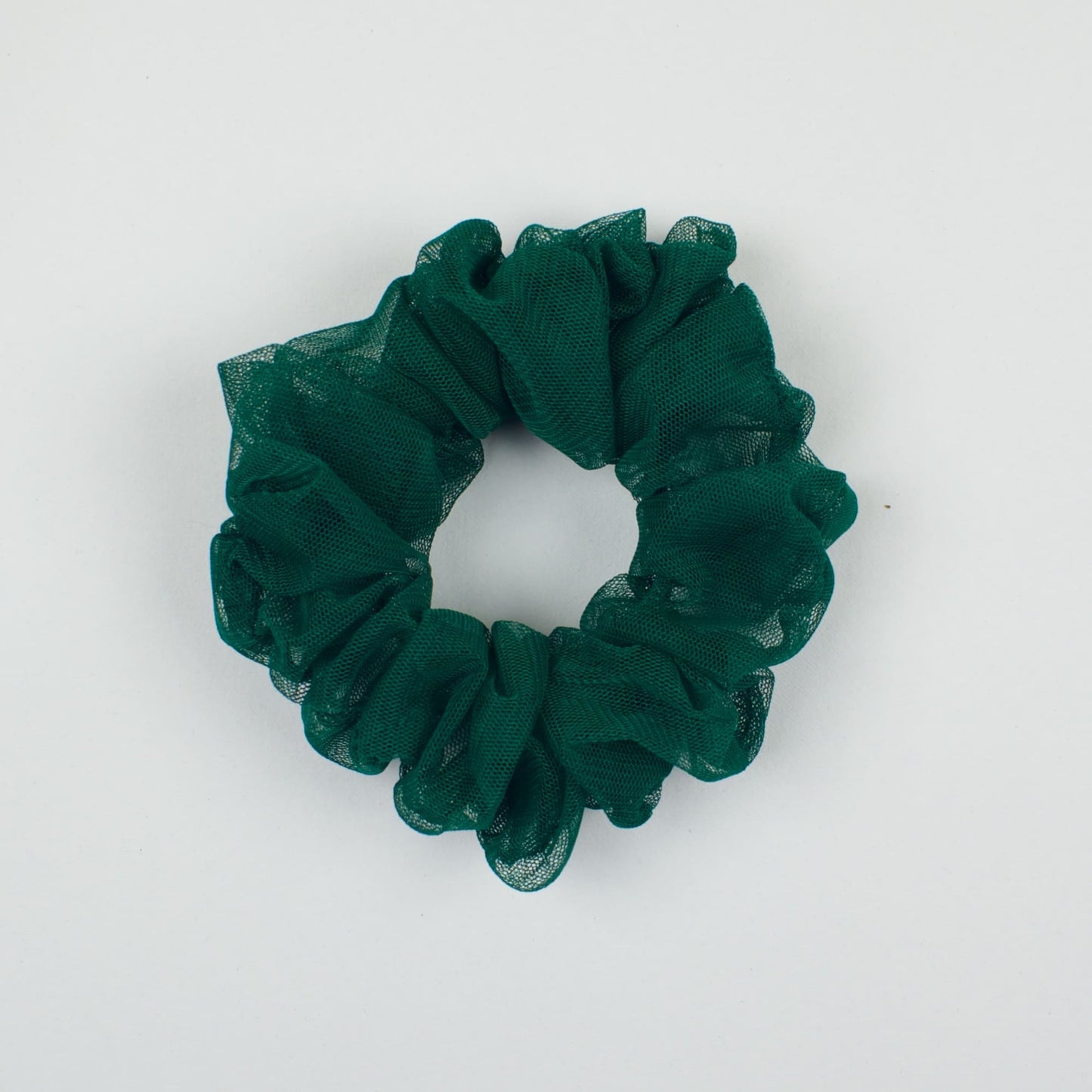 Green Solid scrunchie product view
