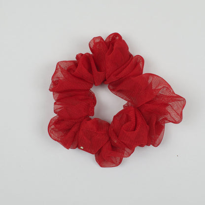 Red Solid scrunchie product view