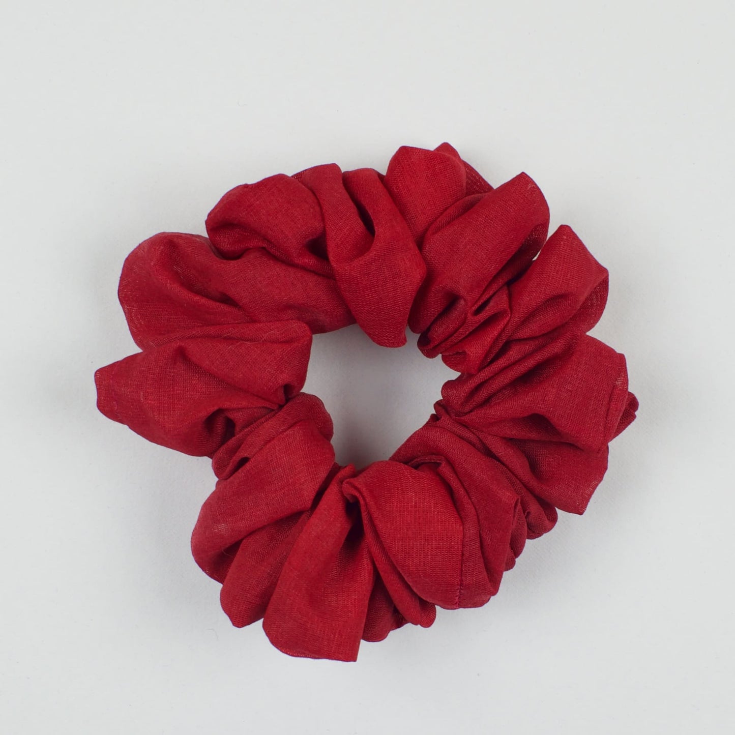 Red Solid scrunchie product view