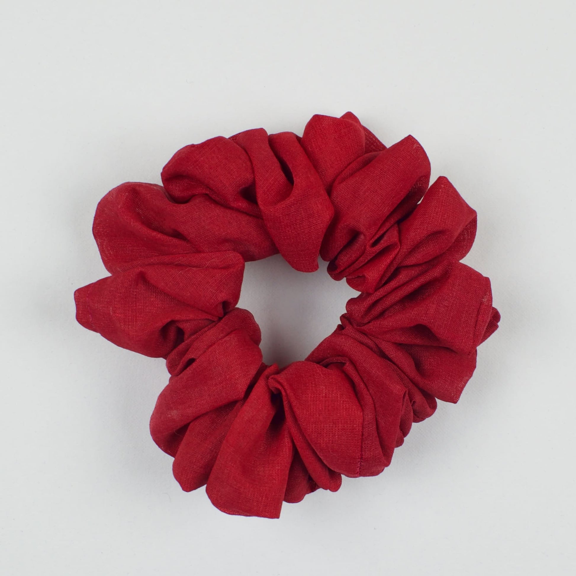 Red Solid scrunchie product view