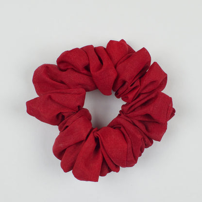 Red Solid scrunchie product view