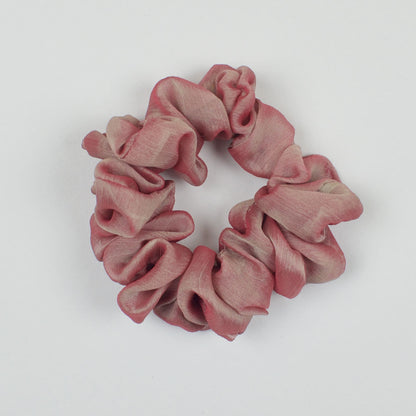 Pink Solid scrunchie product view